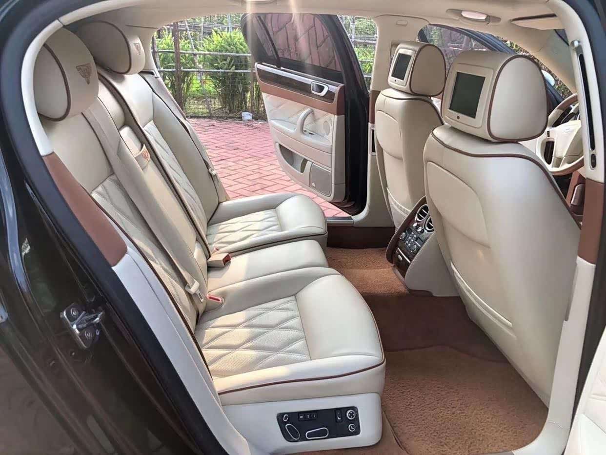 12款宾利飞驰w1260t黑色米白内饰真好看