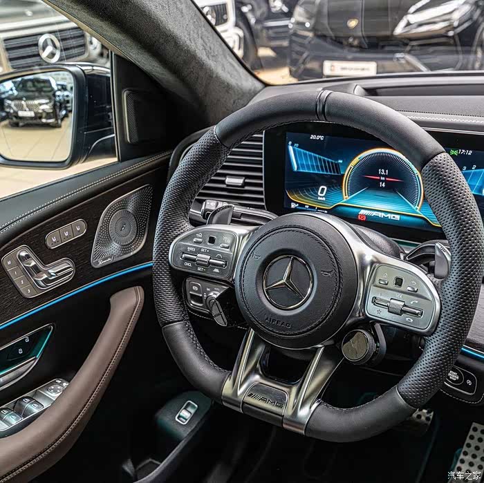 gle coupe53 amg,内饰依然是最大亮点