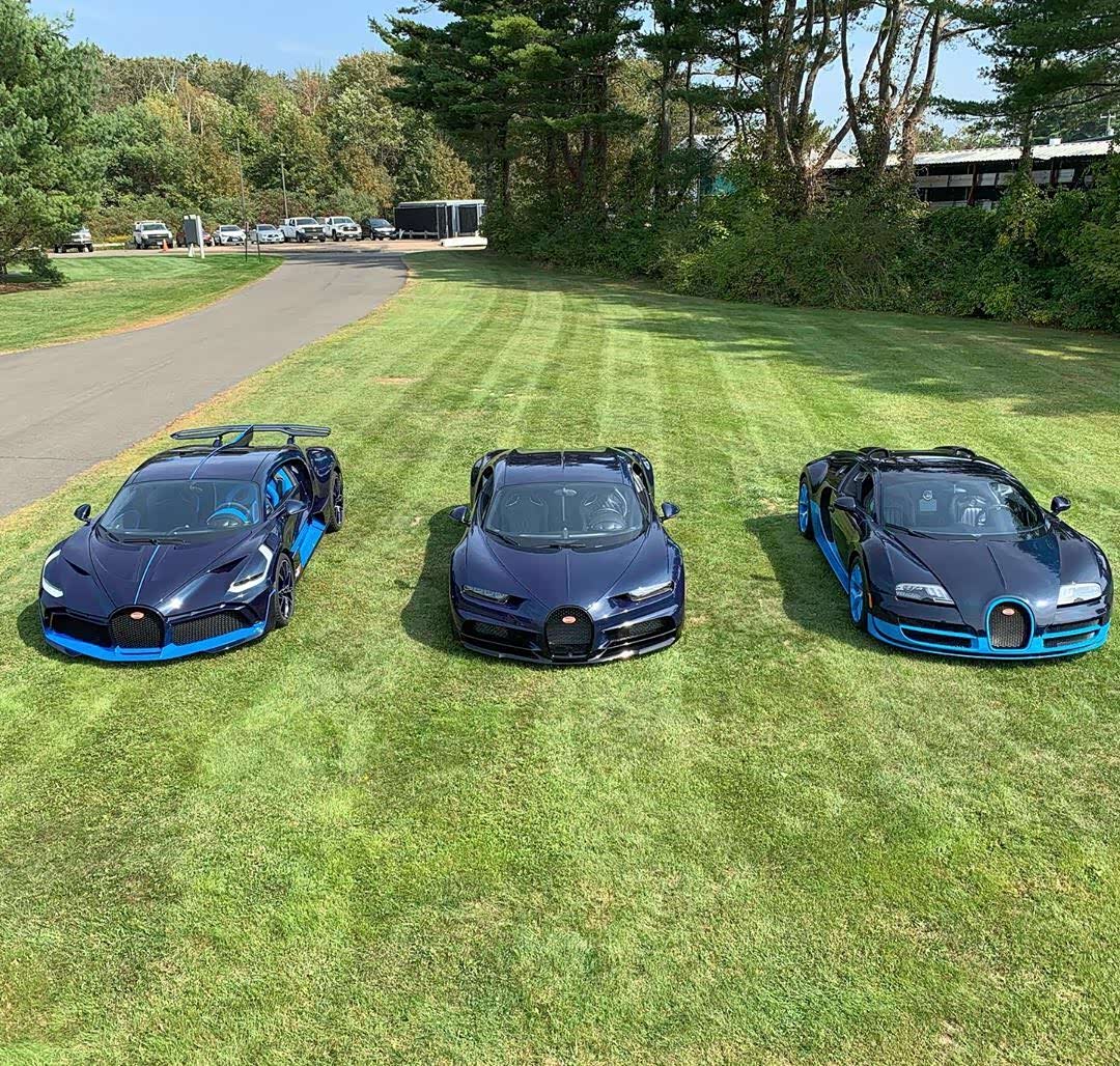 布加迪三兄弟:威龙,chiron,divo,你更喜欢哪个?