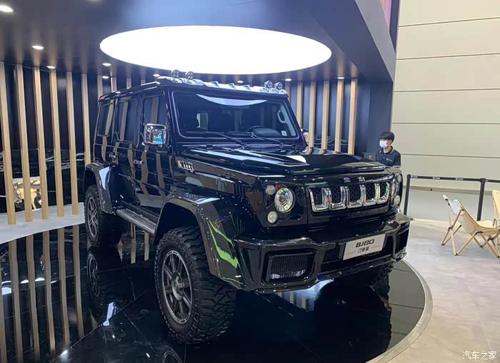 2021广州车展北京bj80门桥版亮相