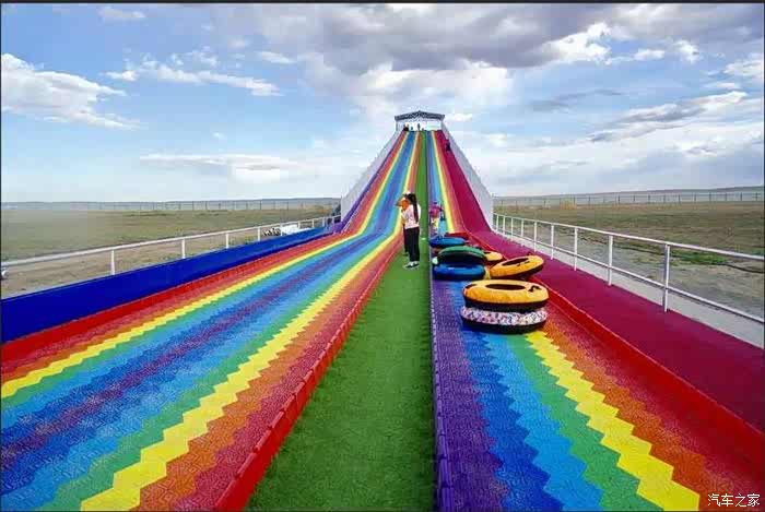 去亚心带家人看花海