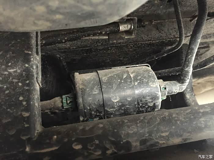 16款ax7更换汽油滤芯的经验总结