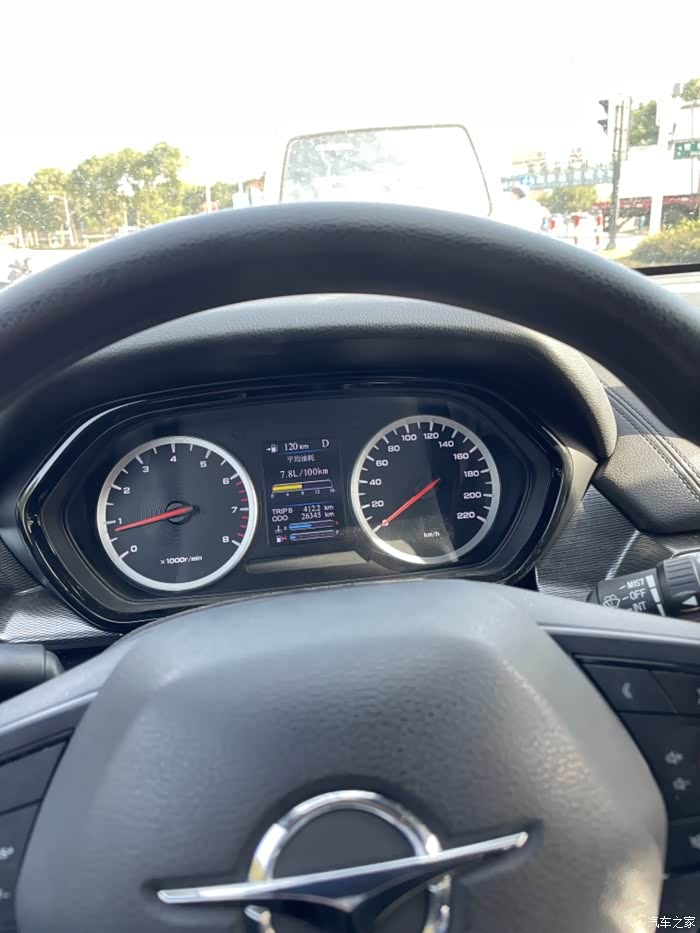 海马8s的实拍油耗