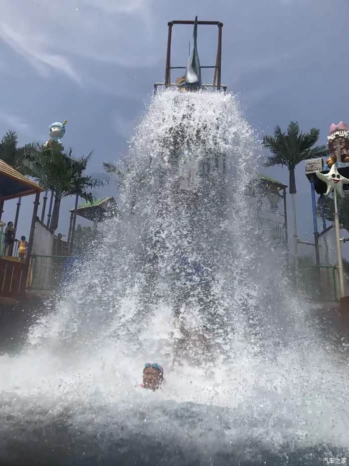 聚龙湾水上乐园之谢谢老公的陪伴