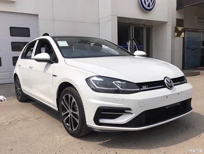 【图】7.5rline,谁是黑色车主,求几张原车图_高尔夫论坛_汽车之家论坛