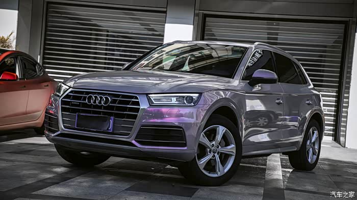 【图】梦幻浪漫 | 奥迪q5改色梦幻火山灰_奥迪q5/q5l论坛_汽车之家