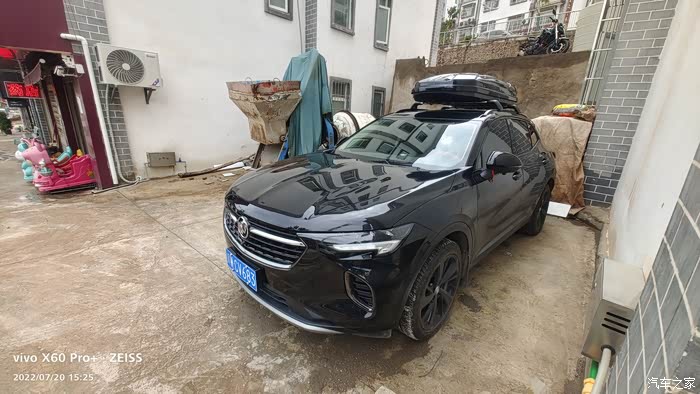 昂科威s gs加装车顶行李箱