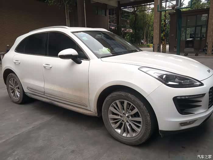 【图】白色的sr9还真耐脏_众泰sr9论坛_汽车之家论坛