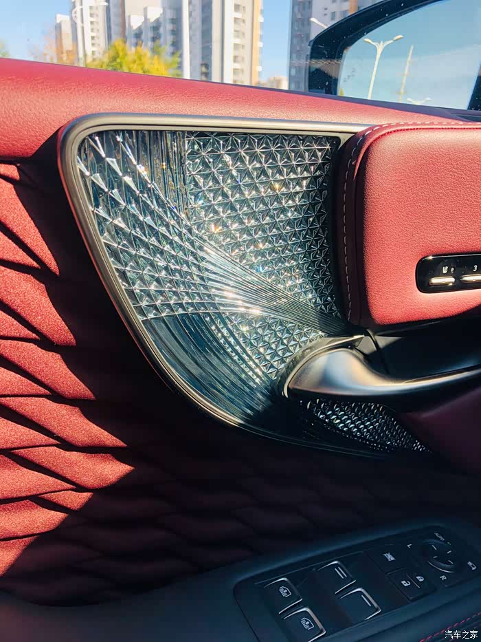 顶级日系豪华lexusls500h切子作业