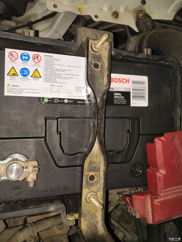【图】今天电瓶终于挂了,换电瓶了_骁途(原锋驭)论坛_汽车之家论坛