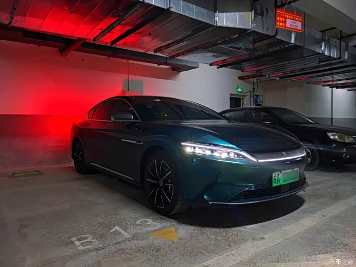 比亚迪汉ev改色作业