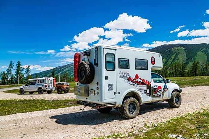 速腾d-max四驱越野房车全新房车生活!