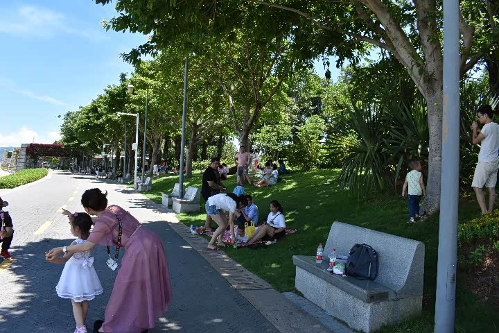 【图】游观桥公园美景赏雄伟跨海大桥_长安cs75论坛_汽车之家论坛