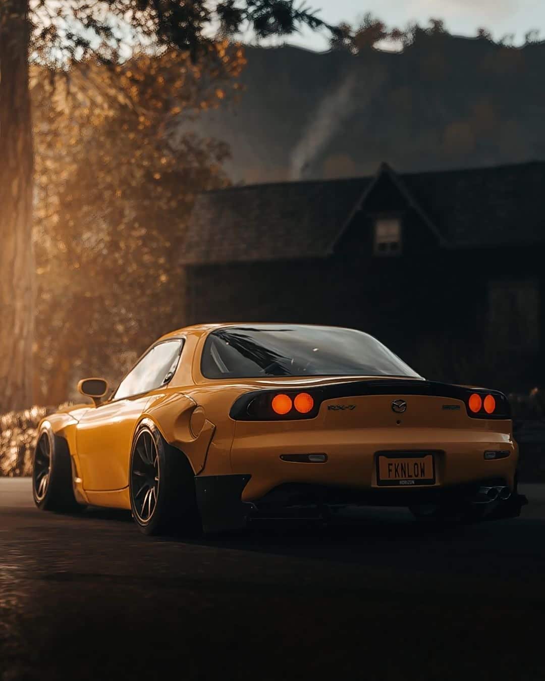 马自达rx7 fd,日本岛国的转子女神.