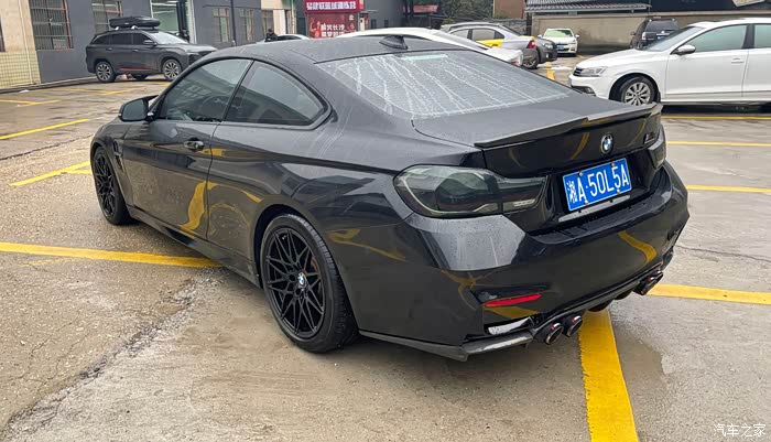 【图】出自己的极品黑武士425i 双门硬顶_宝马4系论坛_汽车之家论坛