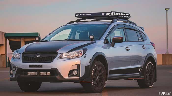 斯巴鲁xv改装,可以,这很拉力