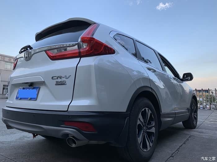crv车身厚实又稳重