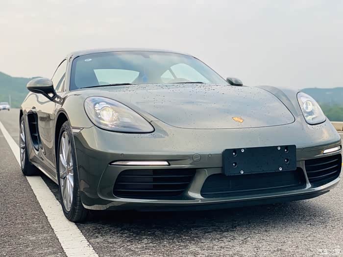 【图】砂金石绿718cayman_保时捷718论坛_汽车之家论坛