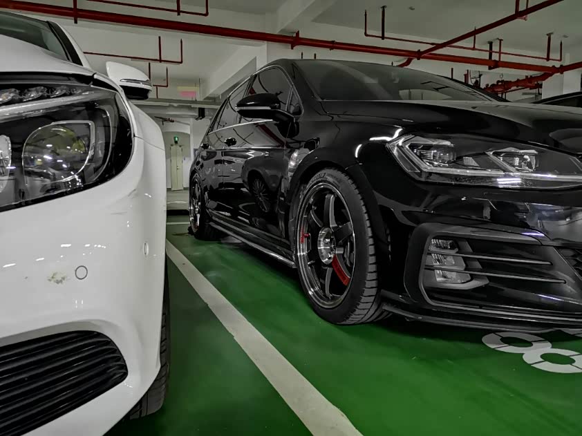 【图】黑色7.5rline小改_高尔夫论坛_汽车之家论坛