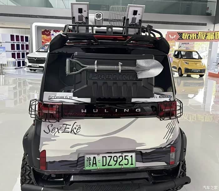 【图】偶遇五菱gb改装车是真的帅_宏光miniev论坛_汽车之家论坛