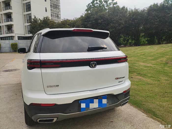 白色长安cs55 plus——照顾我家的大白先生