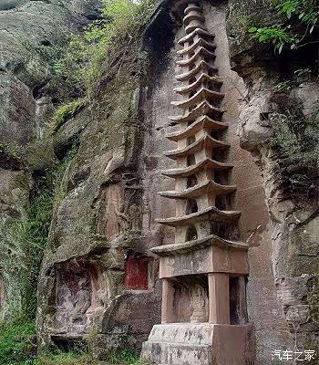 炎炎夏日,小夭夭带你去威远静宁寺去静一下心.