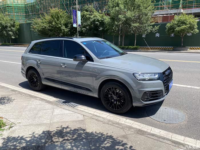 【图】20款q7改色rs6专属配色纳多灰_奥迪q7论坛_汽车之家论坛