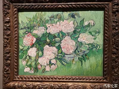 粉色玫瑰  梵高  1890