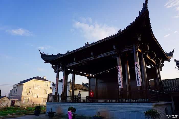 李渔故里的古戏台