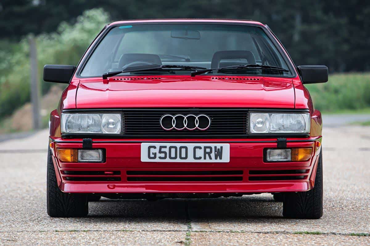 audi quattro老式挺漂亮的