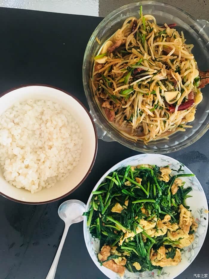 周末休息之买菜做饭记