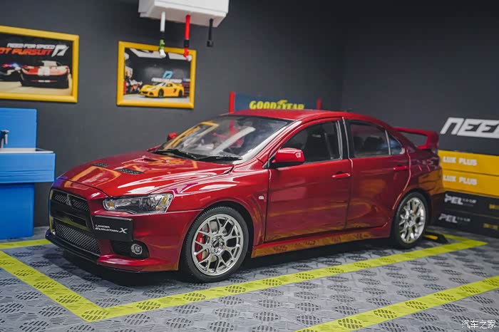 【图】【模述car】不一般的破三菱-十代三菱evo模型欣赏_模型论坛