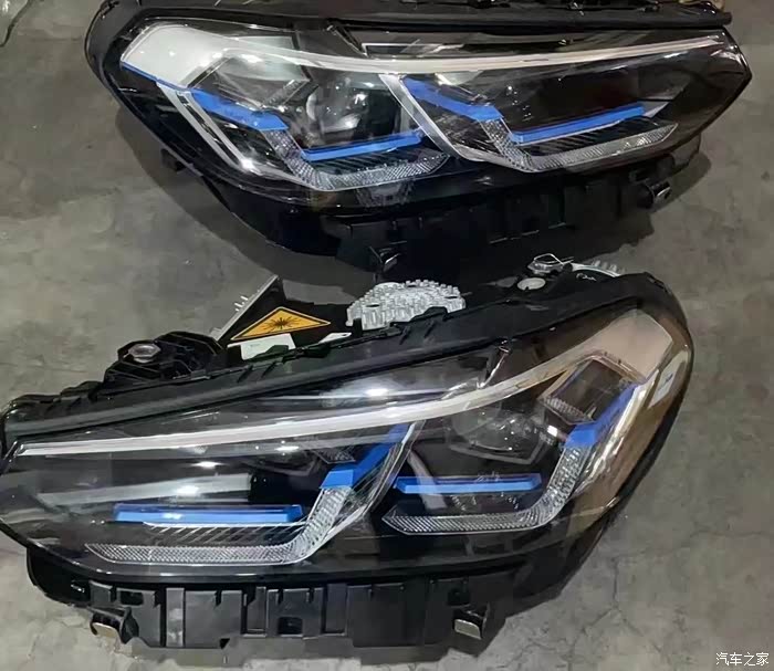 【图】新x3激光大灯,这的的确确香咯_宝马x3论坛_汽车之家论坛