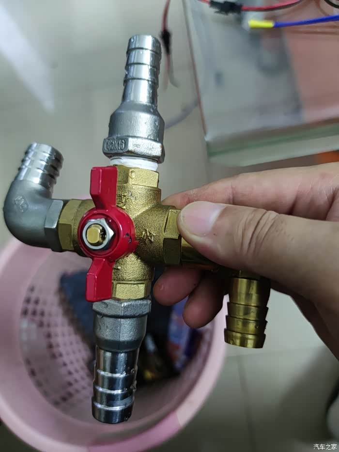【图】四通阀加装电机控制 装车_英朗论坛_汽车之家论坛