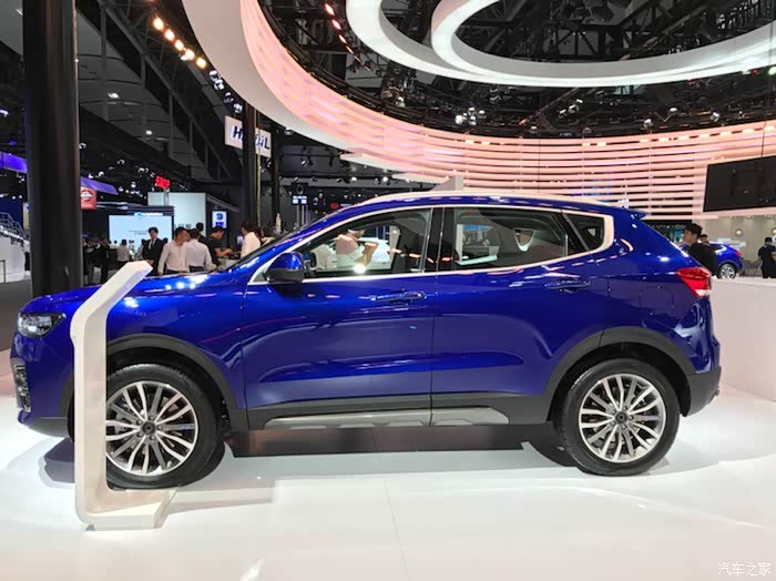 广州车展之静态品鉴智联版哈弗h4