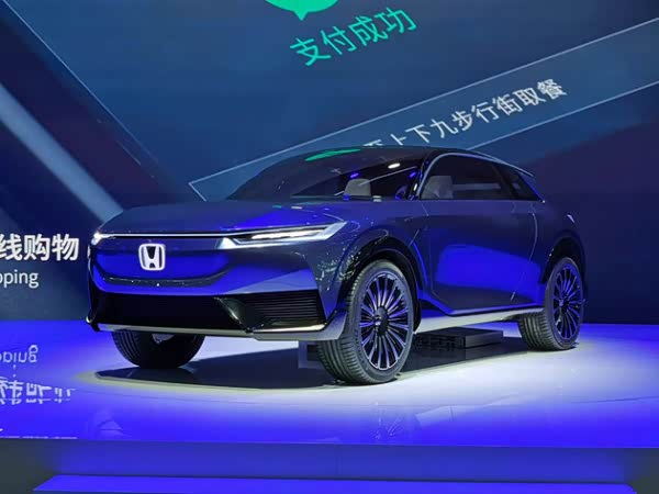 本田纯电动概念车车hondasuveconcept