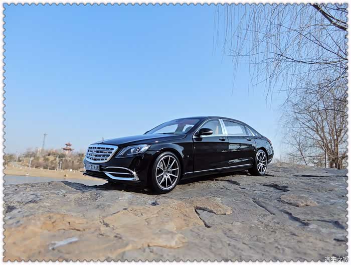 超人奔驰迈巴赫s650l外拍