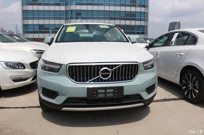 【图】魔都xc40亚马逊蓝提车作业!_沃尔沃xc40论坛_汽车之家论坛