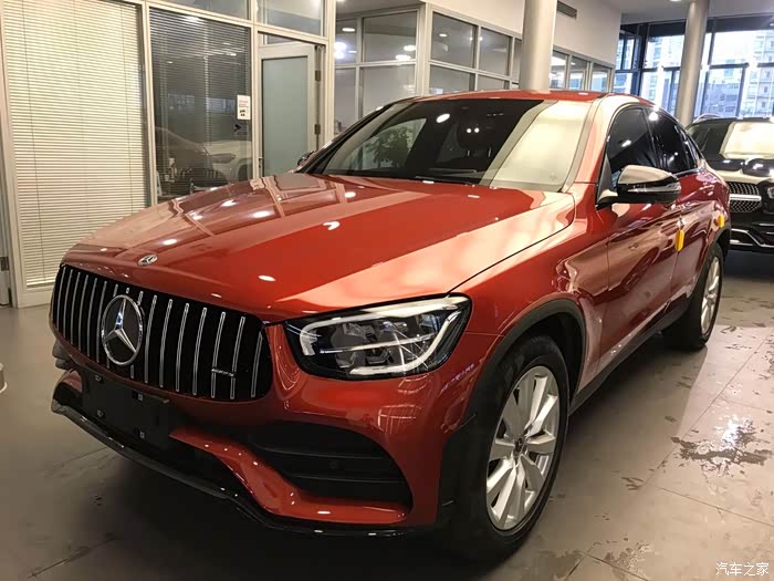 【图】适合女生的glc260 coupe 小红提车啦_奔驰glc论坛_汽车之家论坛