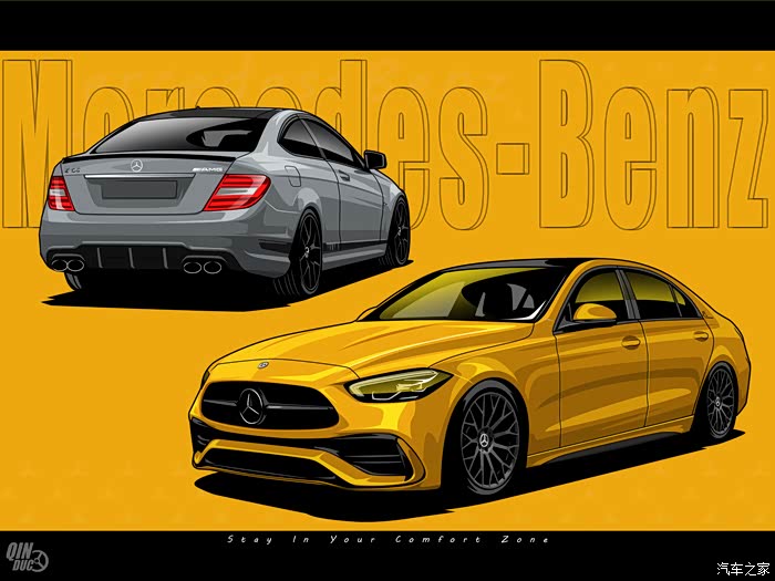 漫画历代奔驰c!解锁全新梅赛德斯-奔驰长轴距c级运动轿车