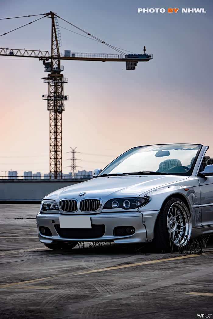 【图】车主打造de极致优雅宝马e46 3系敞篷车!