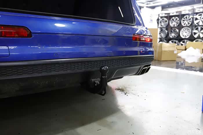 原厂q7电动拖车钩上一个安排