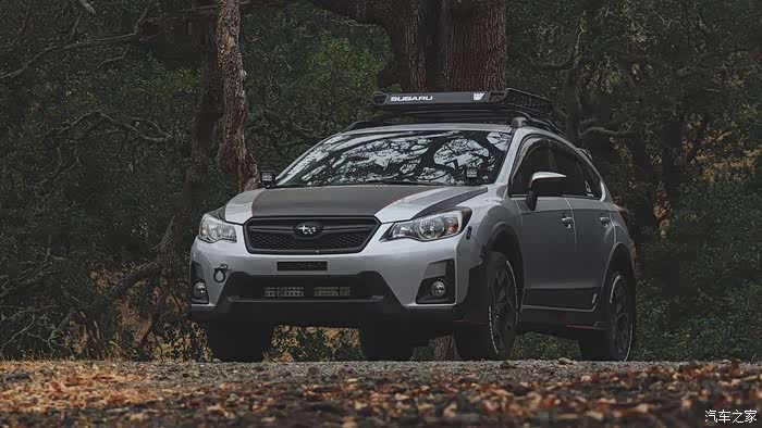 斯巴鲁xv改装,可以,这很拉力