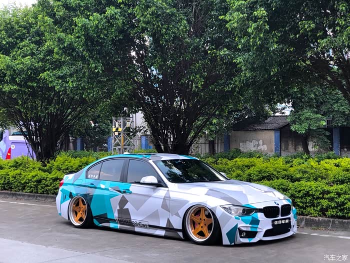 宝马三系f30气动低趴