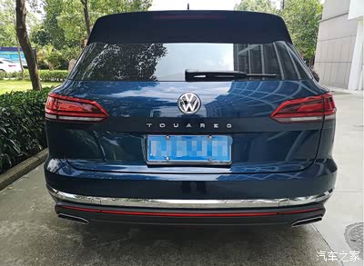 第一次发帖,蓝色途锐2.0t提车作业