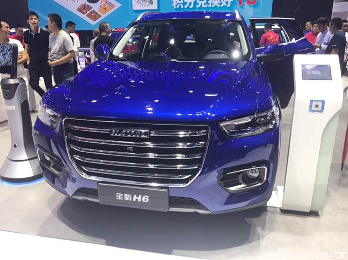 全新哈弗h6这颜色头回见