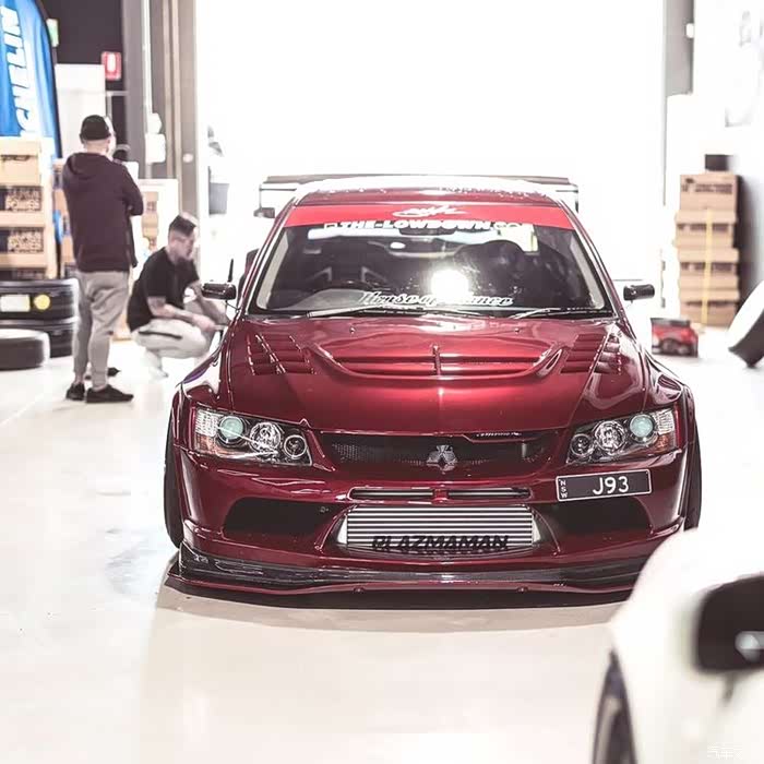 三菱evo9,就是帅啊,不接受反驳