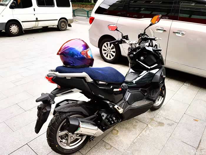 【图】感受大油箱-三阳哈士奇_摩托车论坛_汽车之家论坛