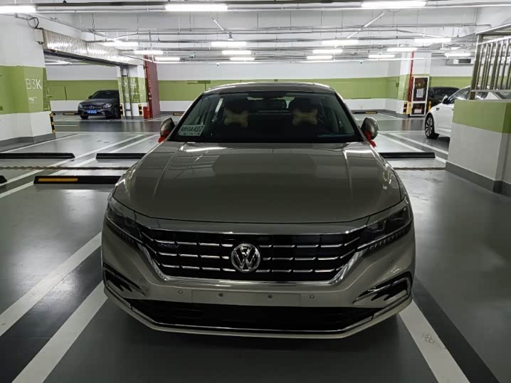 【图】豪华版珠光银提车作业加认证_帕萨特新能源论坛_汽车之家论坛