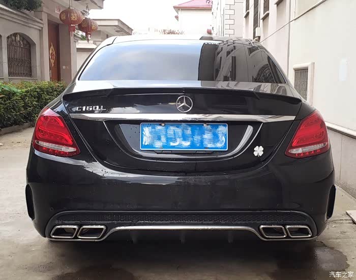迟到的作业奔驰c160l佛系改装